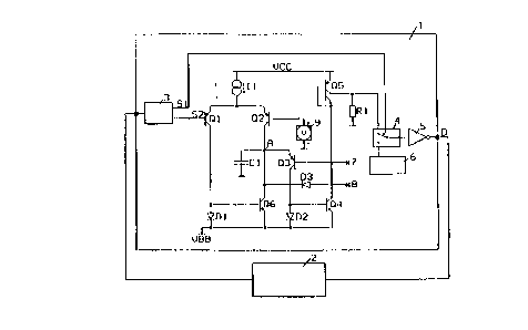 A single figure which represents the drawing illustrating the invention.